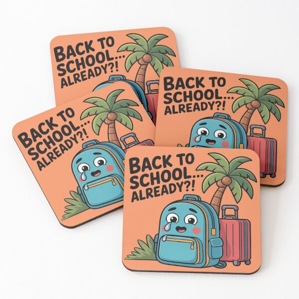 Item preview, Back to School Already?! – Funny Cartoon Backpack Design designed and sold by WikaKowalczyk.