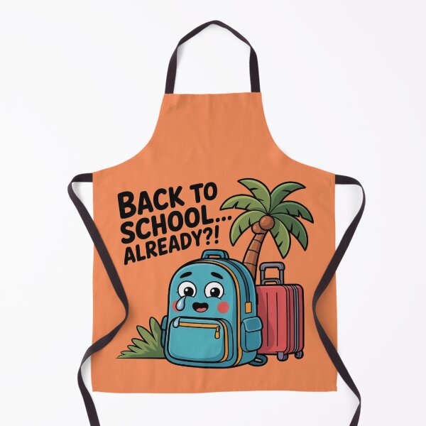 Item preview, Back to School Already?! – Funny Cartoon Backpack Design designed and sold by WikaKowalczyk.
