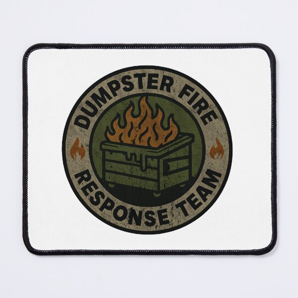 Item preview, Dumpster Fire Response Team Leader Raccoon Response Department Chief designed and sold by HumansStuck12.