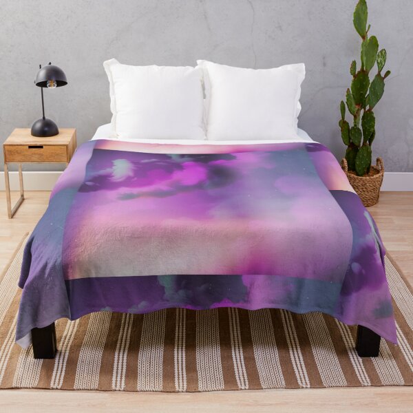 Item preview, Vibrant Pink & Purple Nebula Smoke Abstract - Aesthetic Cloud Design designed and sold by SergioMiklos.