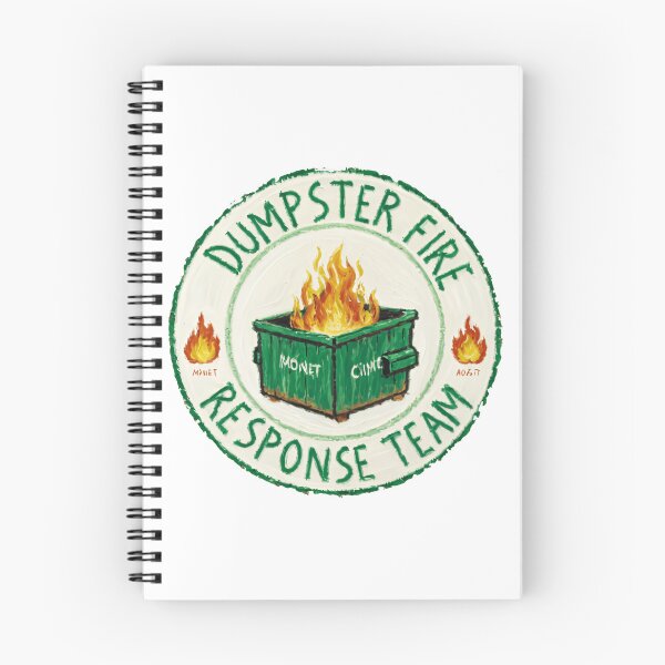 Item preview, Dumpster Fire Response Team Leader Garbage and Nonsense Control Unit designed and sold by HumansStuck12.