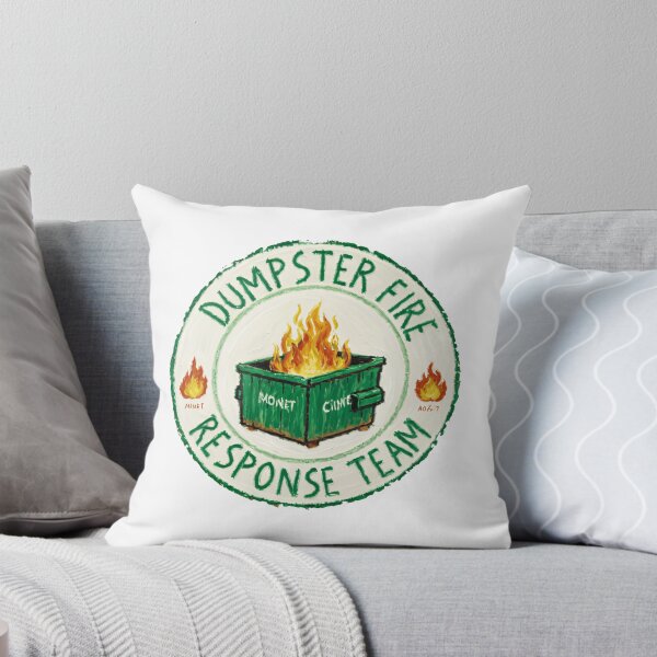 Item preview, Dumpster Fire Response Team Leader Garbage and Nonsense Control Unit designed and sold by HumansStuck12.