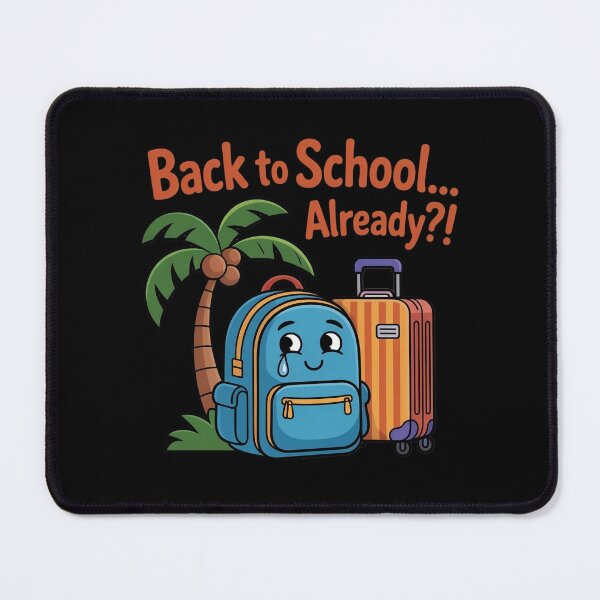 Item preview, Back to School Already?! – Funny Cartoon Backpack Design designed and sold by WikaKowalczyk.