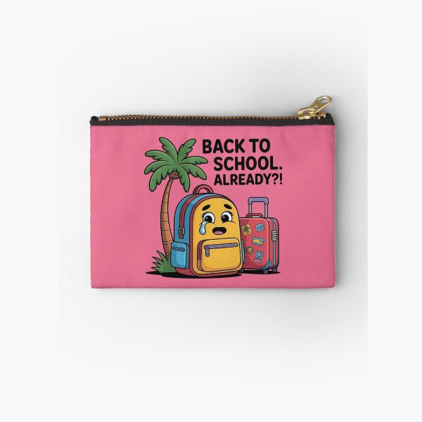 Item preview, Back to School Already?! – Funny Cartoon Backpack Design designed and sold by WikaKowalczyk.