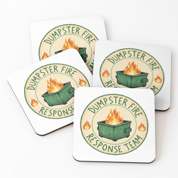 Item preview, Dumpster Fire Response Team Leader Trash Patrol Enforcement Agency designed and sold by HumansStuck12.