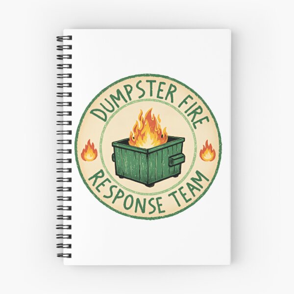 Item preview, Dumpster Fire Response Team Leader Trash Patrol Enforcement Agency designed and sold by HumansStuck12.