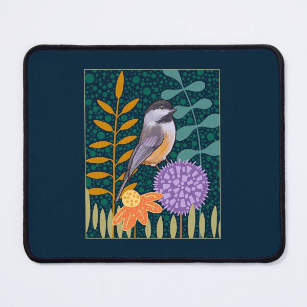 Item preview, Mid Century Modern Chickadee designed and sold by rorabeenie.