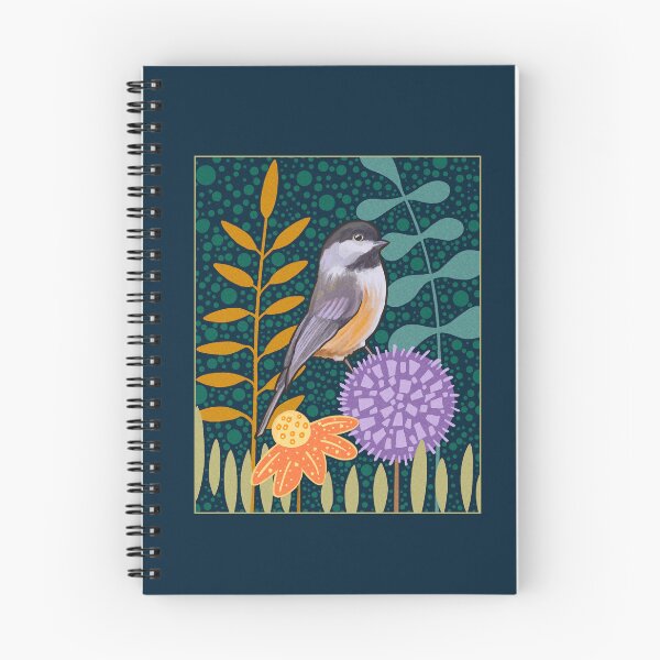 Item preview, Mid Century Modern Chickadee designed and sold by rorabeenie.