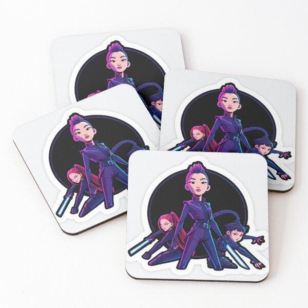 Item preview, Futuristic Girl Group in Combat Mode designed and sold by the wellness script.
