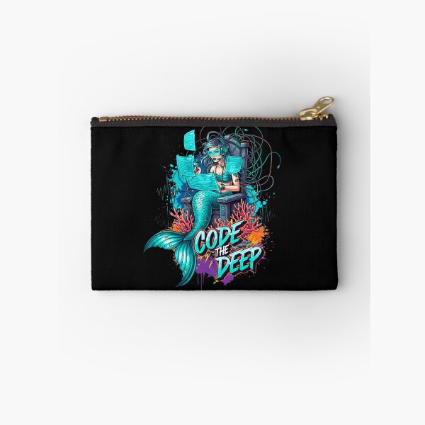 Item preview, Cyberpunk Mermaid Coding the Deep designed and sold by SholoStudio.