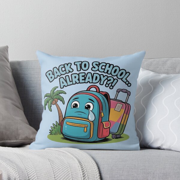 Item preview, Back to School Already?! – Funny Cartoon Backpack Design designed and sold by WikaKowalczyk.