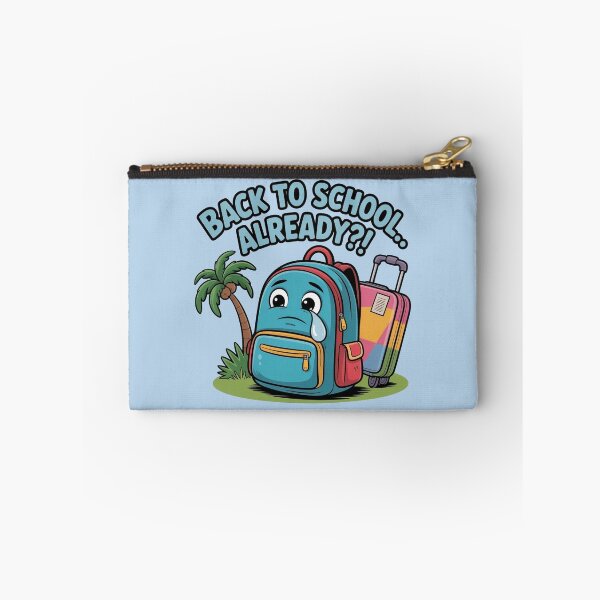 Item preview, Back to School Already?! – Funny Cartoon Backpack Design designed and sold by WikaKowalczyk.