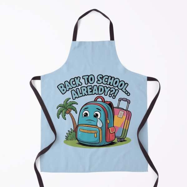 Item preview, Back to School Already?! – Funny Cartoon Backpack Design designed and sold by WikaKowalczyk.