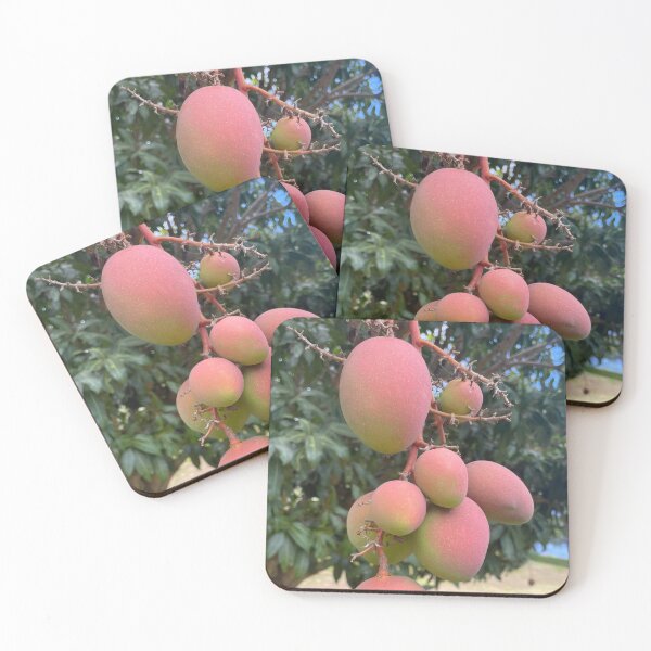 Item preview, Ripe Mangoes on the Tree designed and sold by TrisaThyme.