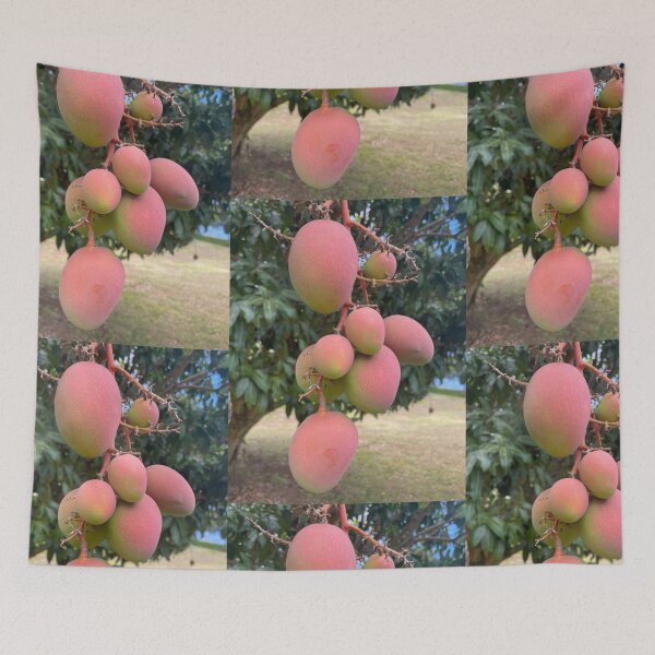 Item preview, Ripe Mangoes on the Tree designed and sold by TrisaThyme.