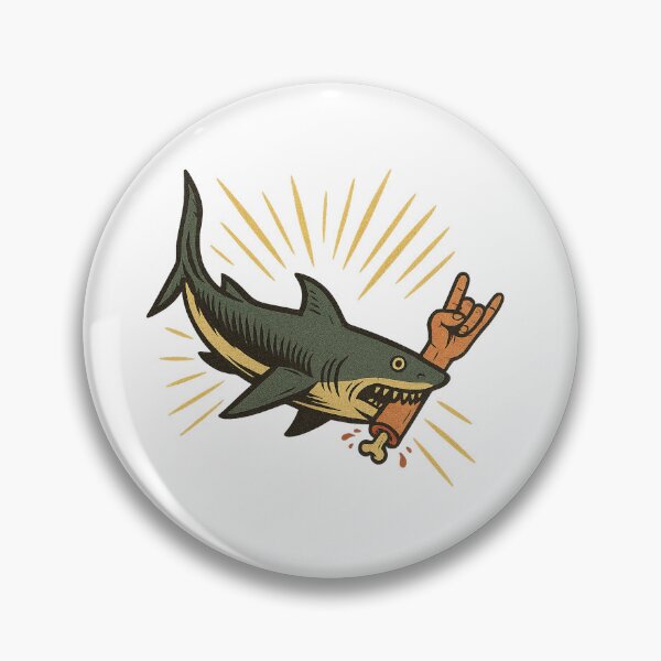 Item preview, Shark attack -Rock on! designed and sold by Llewynn1225.