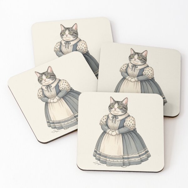 Item preview, Duchess Tabby — American Shorthair in Historical Costume   designed and sold by Pasteltone.