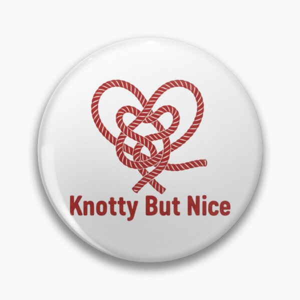 Item preview, Knotty But Nice – Twisted Heart Rope Design for Playful Souls designed and sold by Cloud-Riders.
