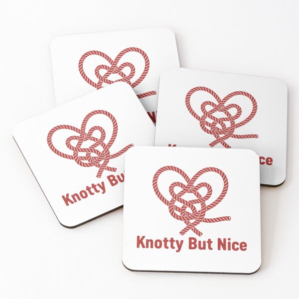 Item preview, Knotty But Nice – Twisted Heart Rope Design for Playful Souls designed and sold by Cloud-Riders.