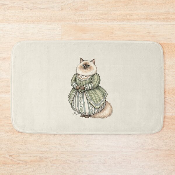 Item preview, Gentle Harmony — Birman Cat in a Victorian Dress designed and sold by Pasteltone.