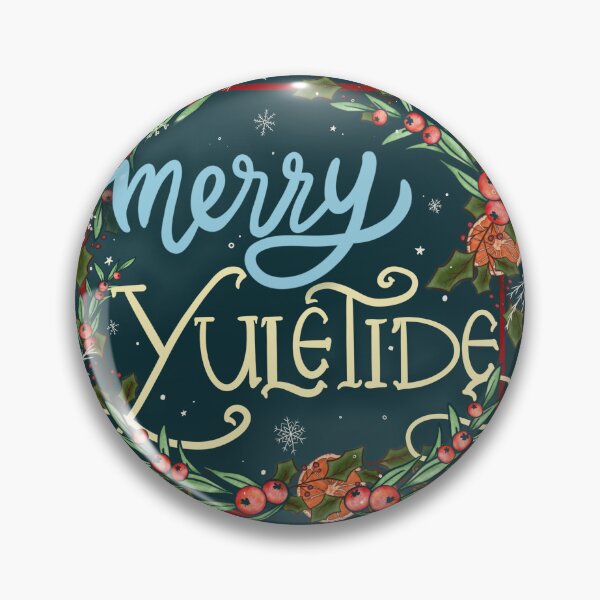 Item preview, Merry Yuletide – Pagan Winter Solstice Greeting Design designed and sold by Root2Realm.