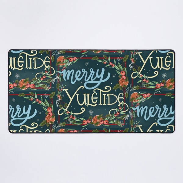 Item preview, Merry Yuletide – Pagan Winter Solstice Greeting Design designed and sold by Root2Realm.