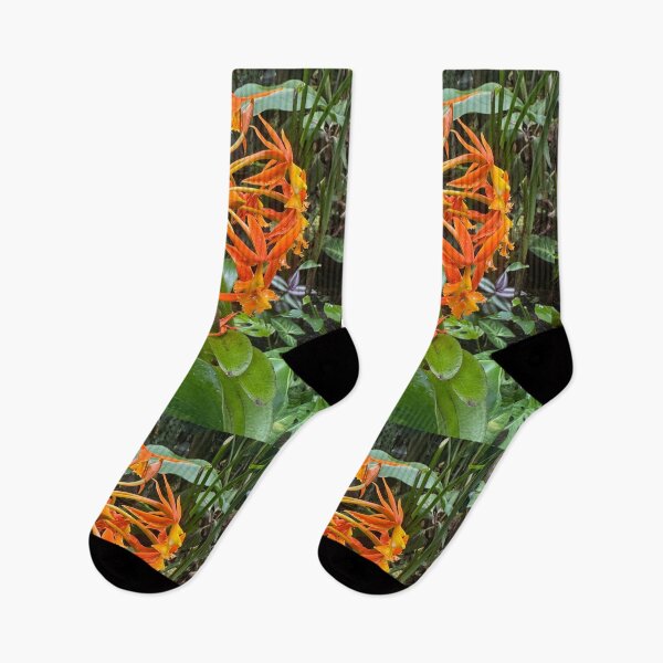 Item preview, Tropical Fire Blossoms designed and sold by TrisaThyme.