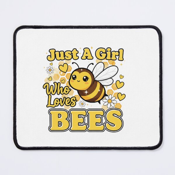 Item preview, Just A Girl Who Loves Bees T-Shirt Cute Bee Lover Gift designed and sold by Omarmadani.