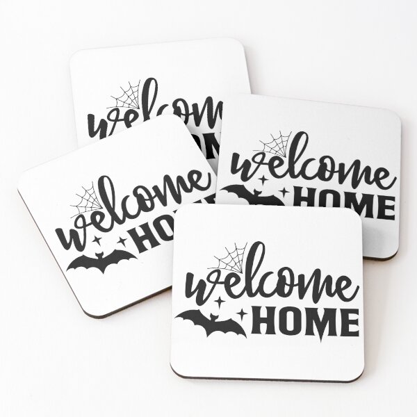 Item preview, Welcome Home - Spooky Halloween Haunted House Sign designed and sold by FuzionRaptor.