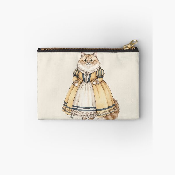 Item preview, Golden Muffin — Ragamuffin Cat in a Vintage Dress designed and sold by Pasteltone.