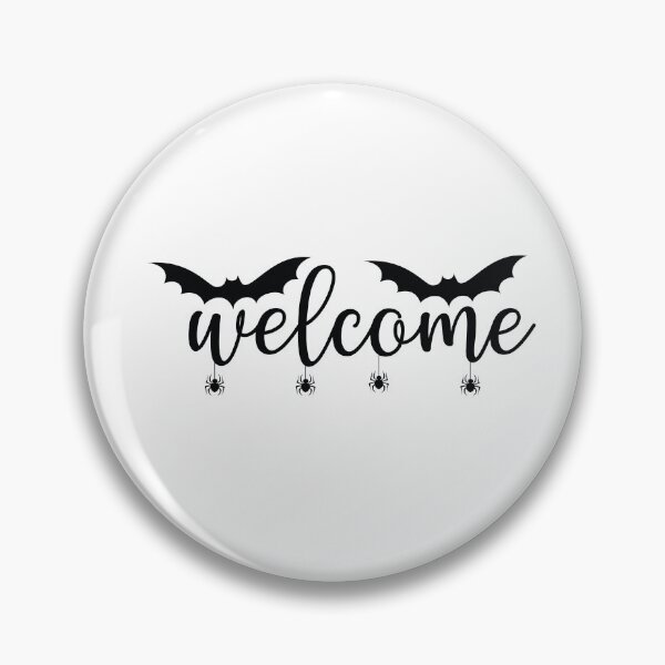 Item preview, Welcome - Spooky Halloween Greeting Sign Art designed and sold by FuzionRaptor.