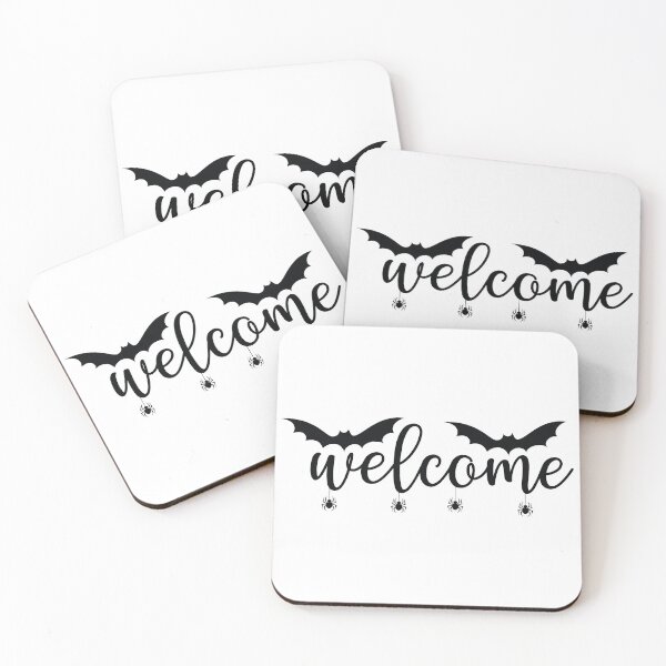 Item preview, Welcome - Spooky Halloween Greeting Sign Art designed and sold by FuzionRaptor.