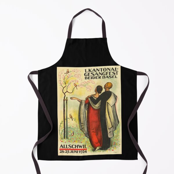 Item preview, Vintage Art Nouveau Poster | 1924 Swiss Choral Festival | 1. Kantonal Gesangfest Beider Basel  designed and sold by artofuniverse.