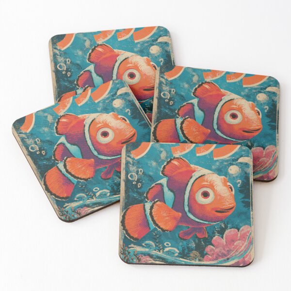 Item preview, Vintage Warned Nemo Poster  designed and sold by AnimeArsenalPrints.