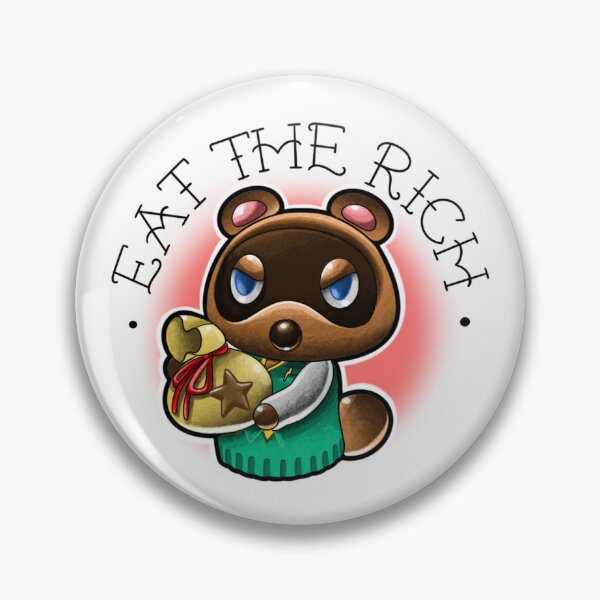 Item preview, Tom Nook eat the rich designed and sold by Clara Cosh-Escott.