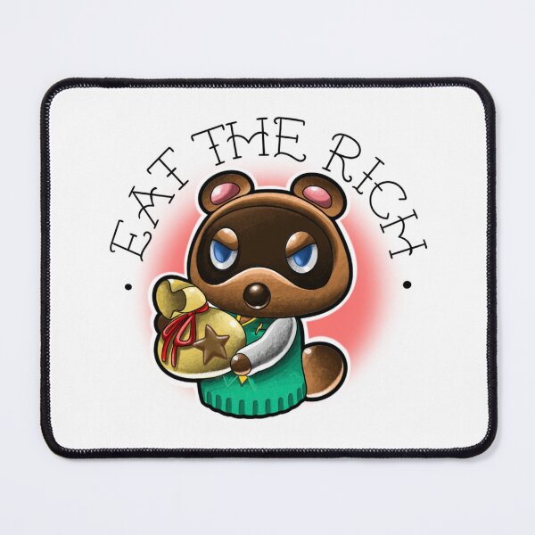 Item preview, Tom Nook eat the rich designed and sold by Clara Cosh-Escott.