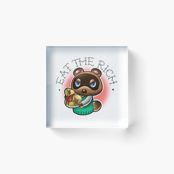 Item preview, Tom Nook eat the rich designed and sold by Clara Cosh-Escott.