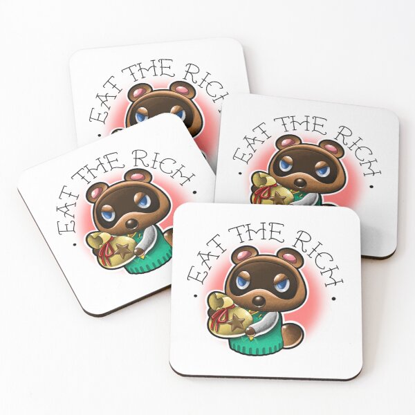 Item preview, Tom Nook eat the rich designed and sold by Clara Cosh-Escott.