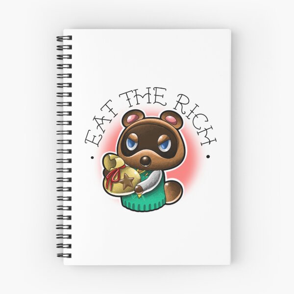 Item preview, Tom Nook eat the rich designed and sold by Clara Cosh-Escott.