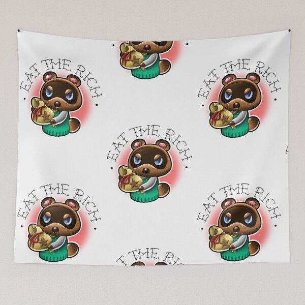 Item preview, Tom Nook eat the rich designed and sold by Clara Cosh-Escott.
