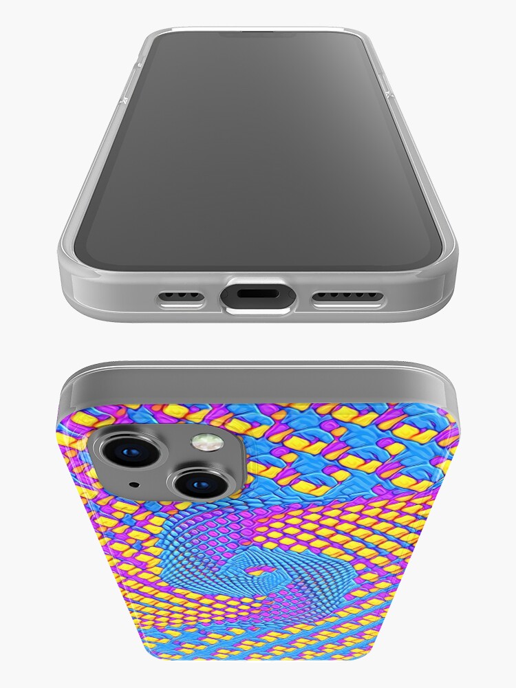 Alternate view of Cubism turbulence iPhone Case