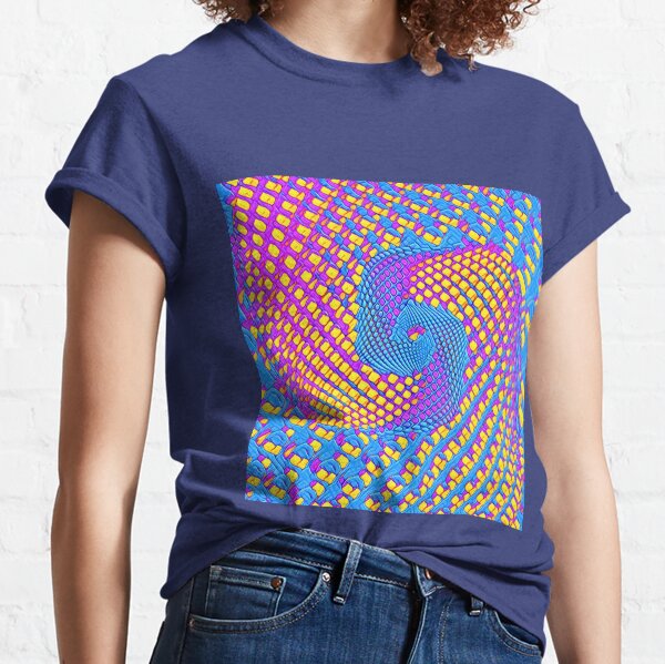 Cubism turbulence Classic T-Shirt