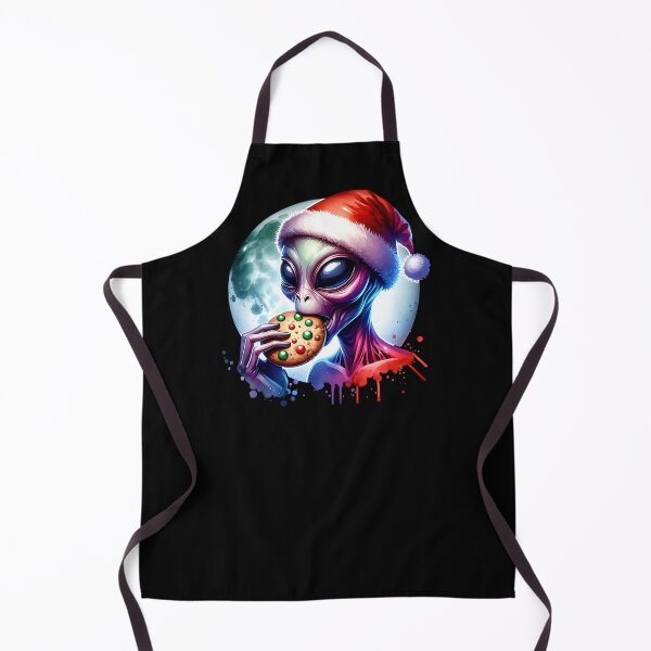 Artikelvorschau, Cooler Alien isst einen Weihnachtskeks entworfen und verkauft von ReneMM.
