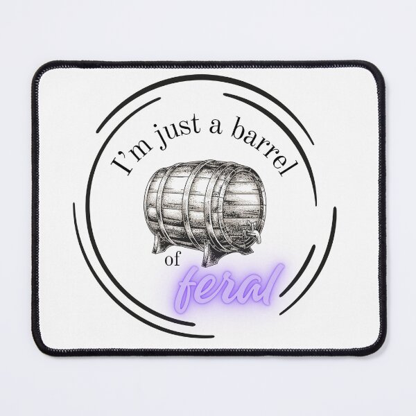 Item preview, A Barrel of Feral designed and sold by KingOfCaffeine.
