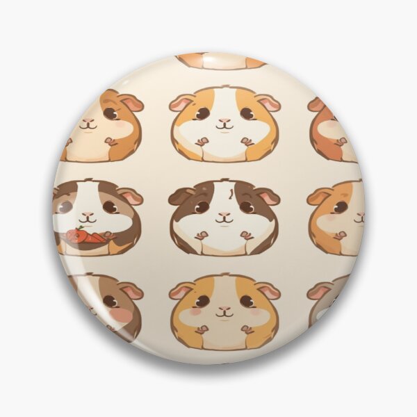 Item preview, Cute Guinea Pig Pattern – Adorable Cavy Illustration designed and sold by DreamistStore.