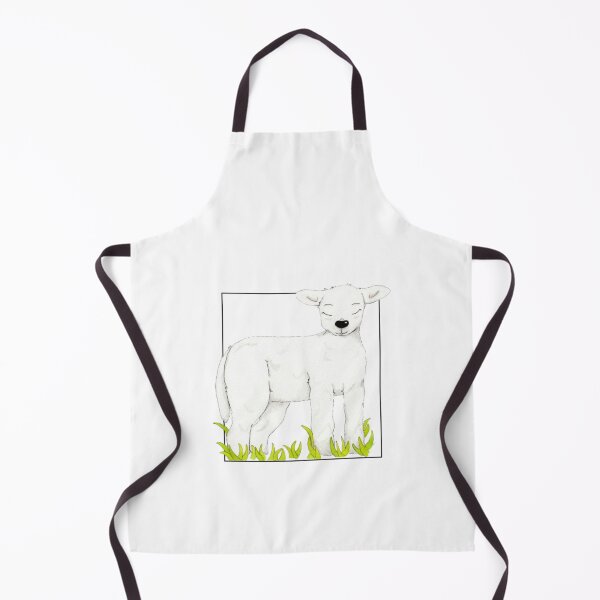 Item preview, Cute Watercolour Spring Lamb designed and sold by Apricus-Art.