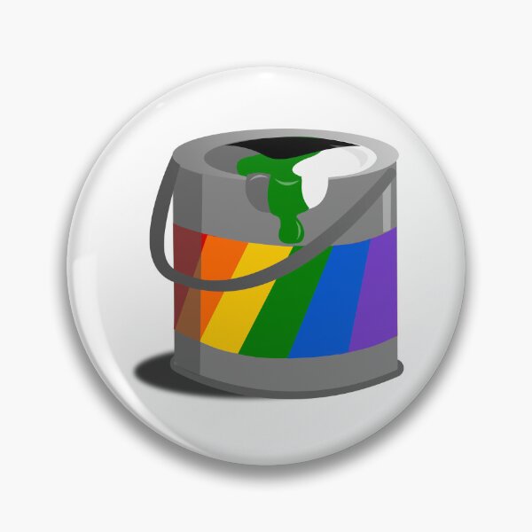 Item preview, Proud Paint Demiromantic Flag in a Bucket designed and sold by HarveyHandcraftsandDesigns.