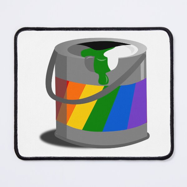 Item preview, Proud Paint Demiromantic Flag in a Bucket designed and sold by HarveyHandcraftsandDesigns.