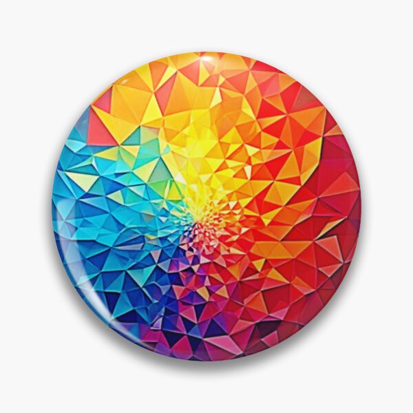 Artikelvorschau, Prismatisches Chaos-Digitalgitterdesign entworfen und verkauft von Health And Fitness Posts e-Store.