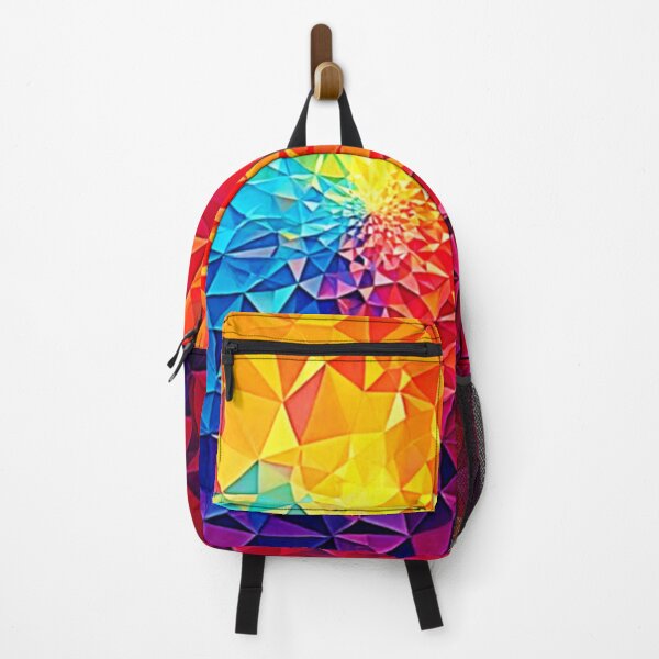 Item preview, Prismatic Chaos Digital Grid Design designed and sold by Health And Fitness Posts e-Store.